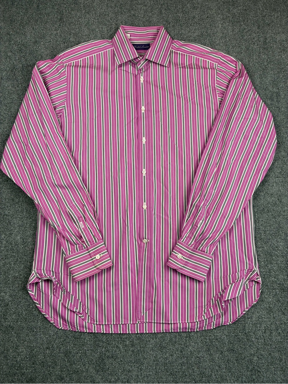 Ralph Lauren Purple Label Men's Striped Button-Down Shirt
